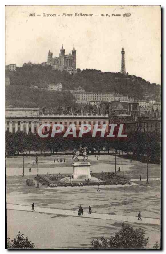 CPA Lyon Place Bellecour 