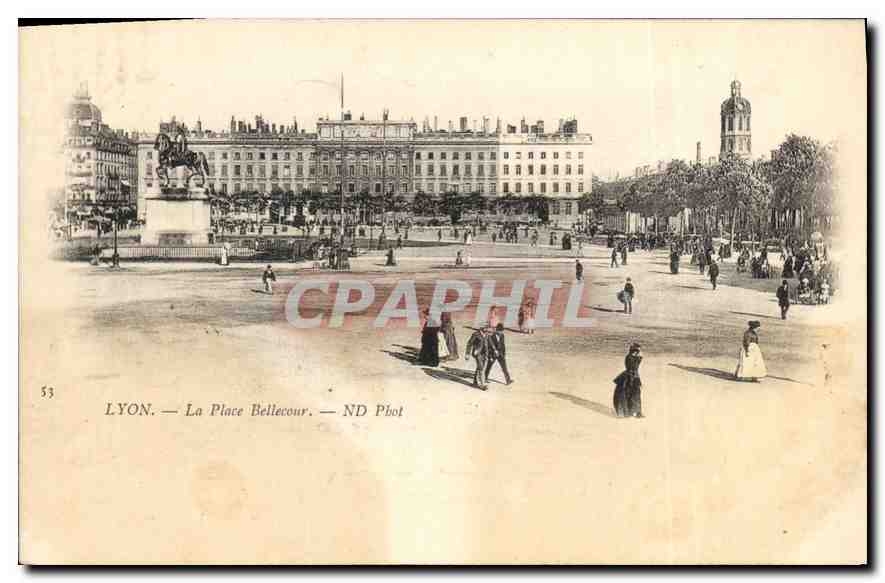 CPA Lyon La Place Bellecour 