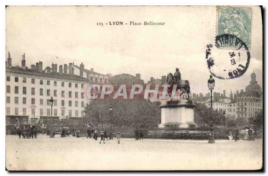 CPA Lyon Place Bellecour 