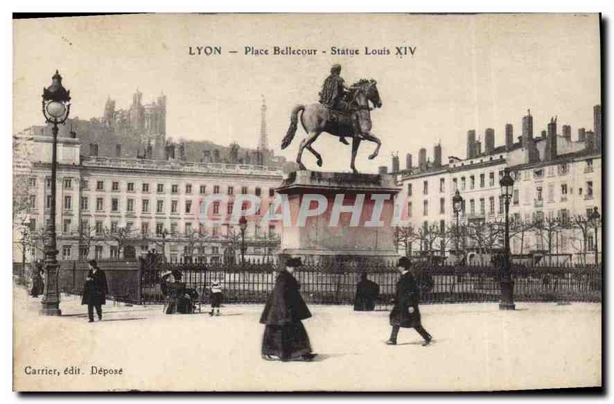 CPA Lyon Place Bellecour 