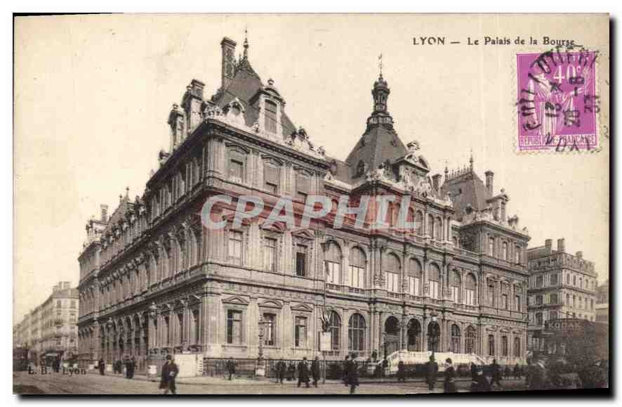 CPA Lyon Le Palais de la Bourse 