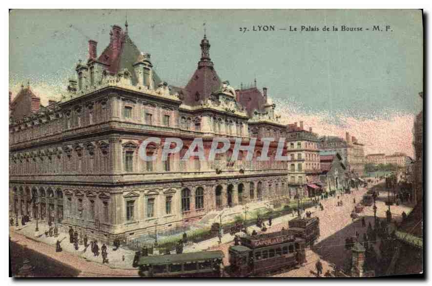 CPA Lyon Le Palais de la Bourse 