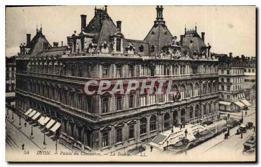 CPA Lyon Palais du Commerce La Bourse 