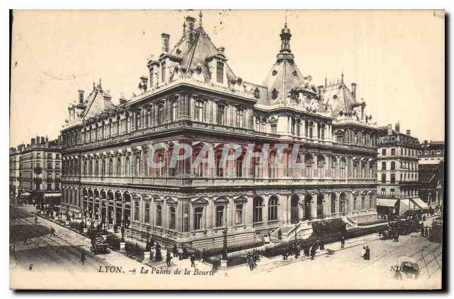 CPA Lyon Le Palais de la Bourse 
