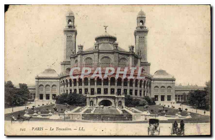 CPA Paris Le Trocadero 