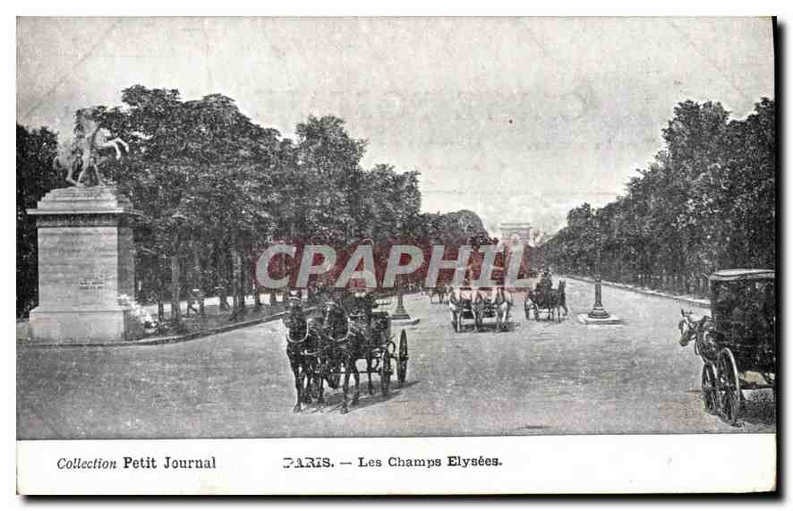 CPA Paris Les Champs Elysees 