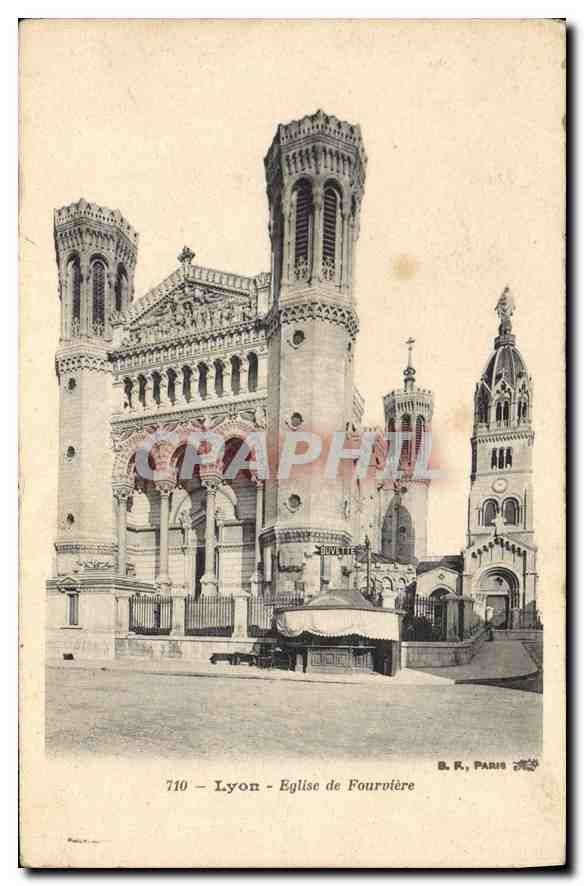 CPA Lyon Eglise de Fourviere 
