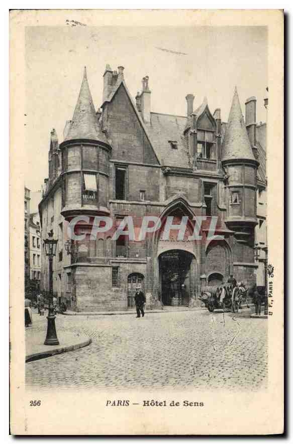 CPA Paris Hotel de Sens 