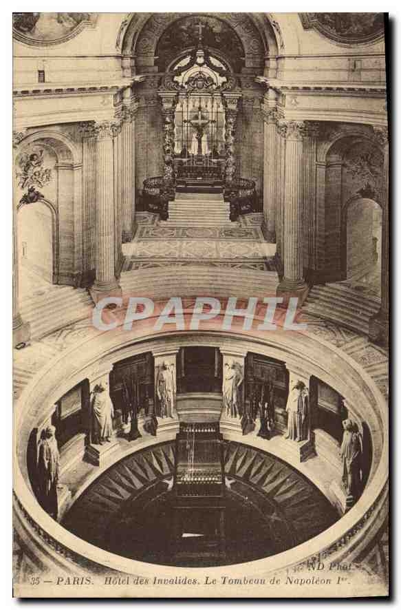 CPA Paris Hotel des Invalides Le Tombeau de Napoleon 