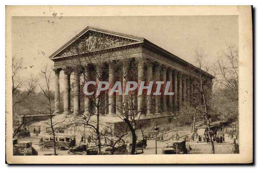 CPA Les Petits Tableaux de Paris La Madeleine