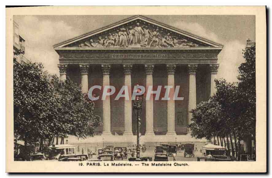 CPA Paris La Madeleine 