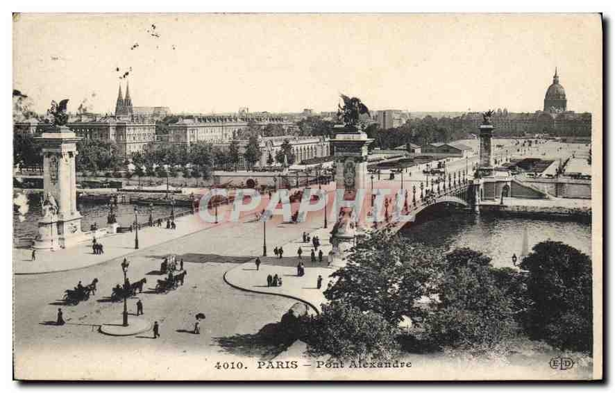 CPA Paris Pont Alexandre 