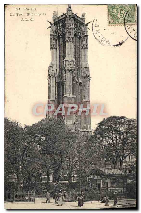 CPA Paris La Tour St Jacques 
