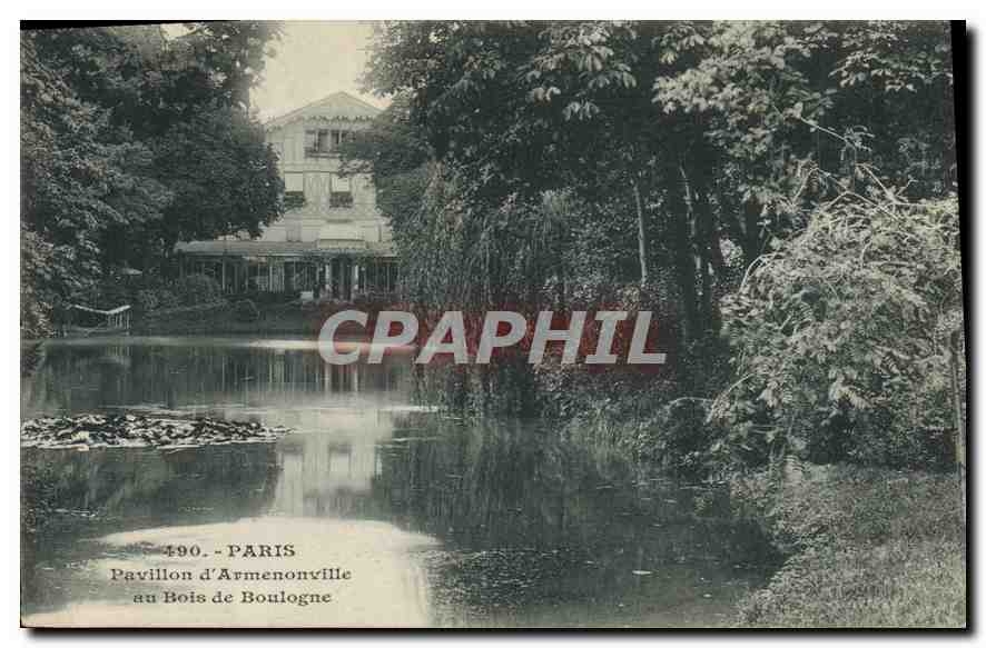 CPA Paris Pavillon d'Armenonville au Bois de Boulogne