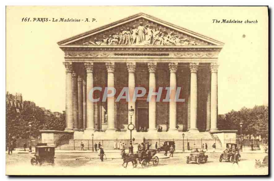 CPA Paris La Madeleine 