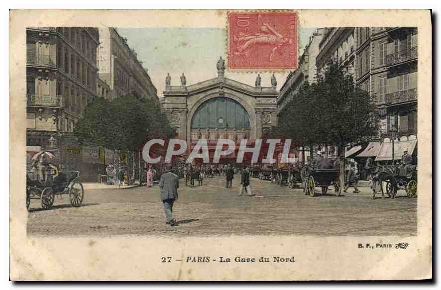 CPA Paris La Gare du Nord