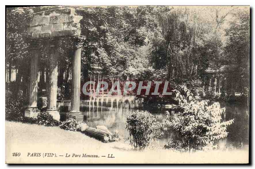CPA Paris VIII Le Parc Monceau 