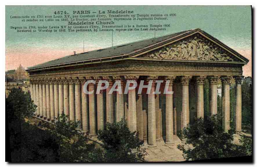 CPA Paris La Madeleine 