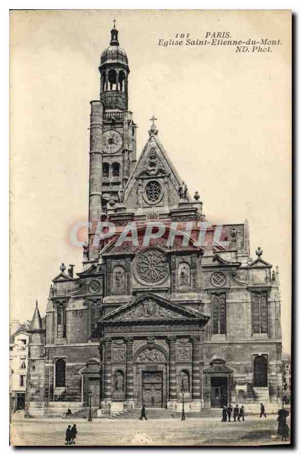 CPA Paris Eglise Saint Etienne du Mont 