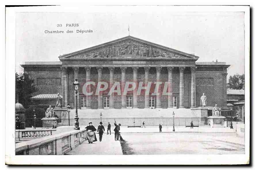 CPA Paris Chambre des Deputes 