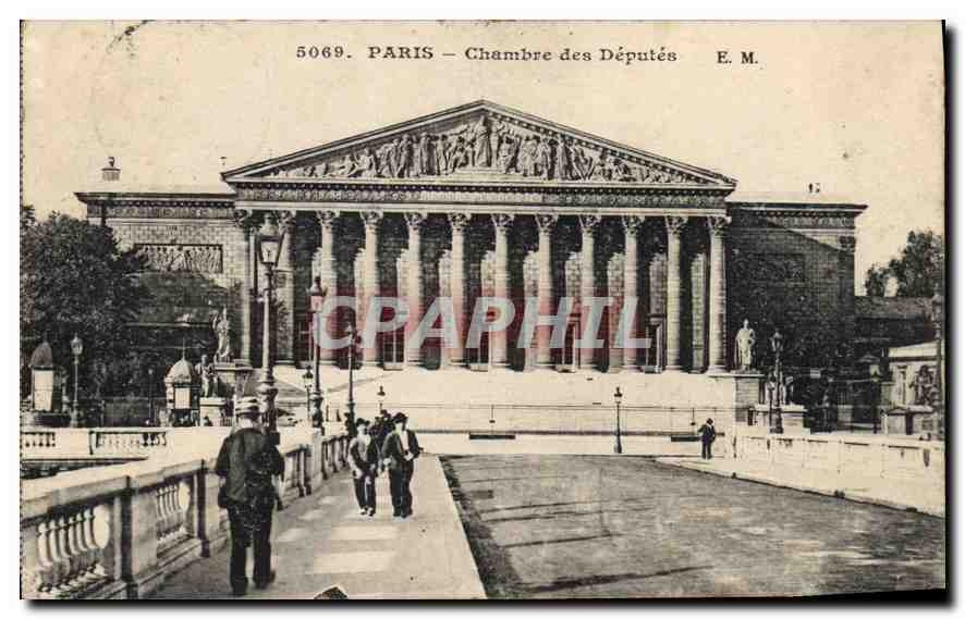CPA Paris Chambre des Deputes 