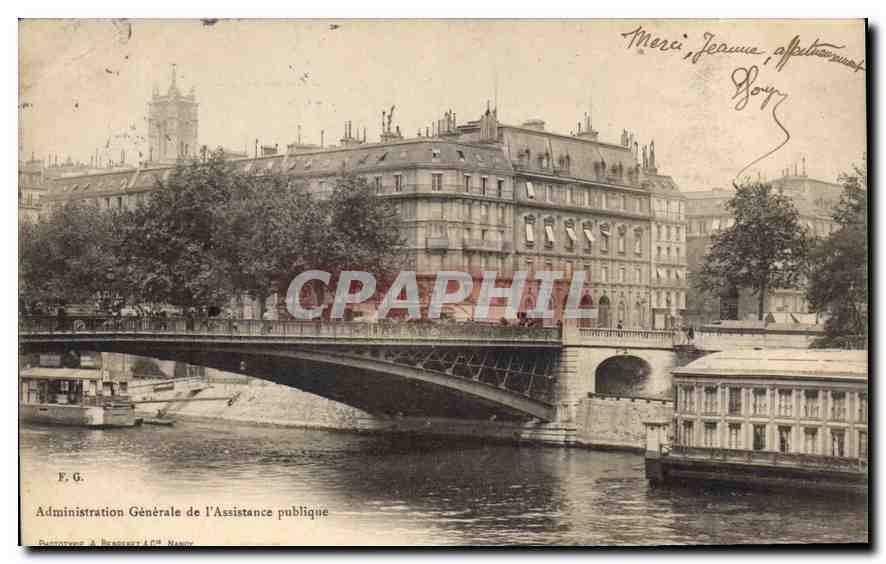 CPA Administration Generale de l'Assistance publique 