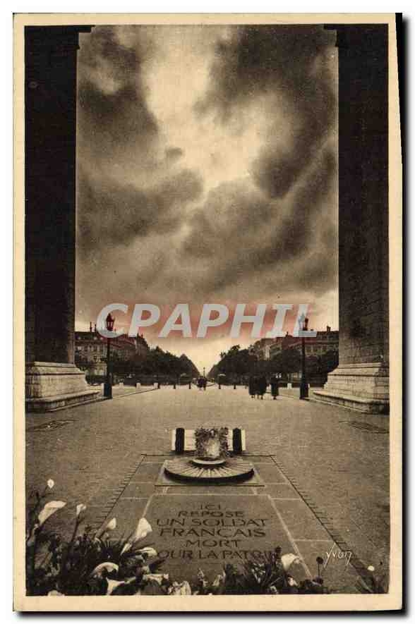 CPA Paris Tombeau du Soldat Inconnu 