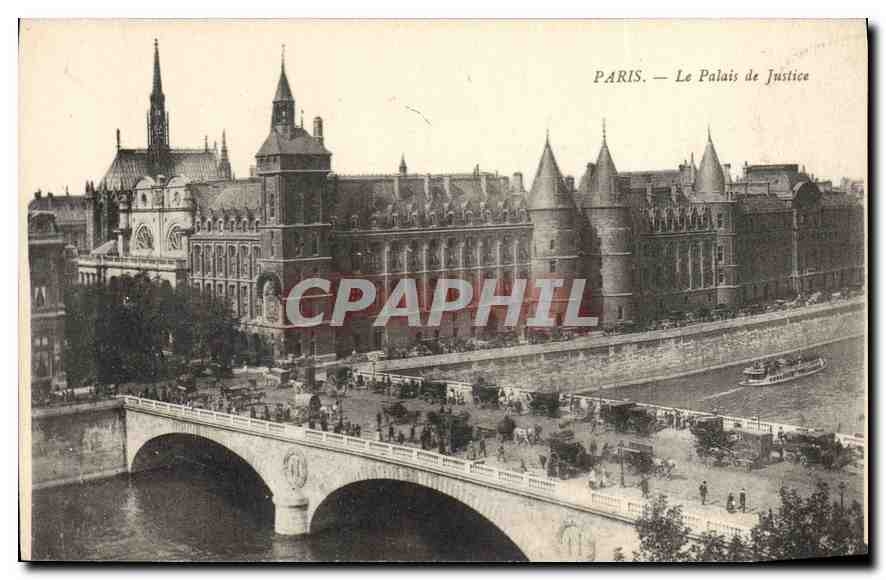 CPA Paris Le Palais de Justice 