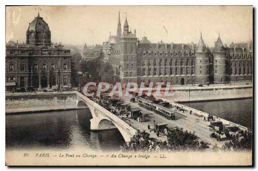 CPA Paris Le Pont au Change 