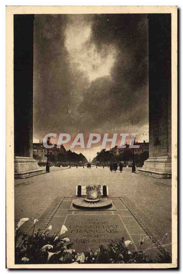 CPA Paris Tombeau du Soldat 