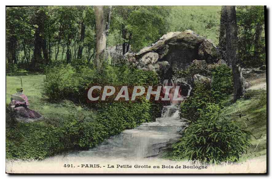 CPA Paris La Petite Grotte au Bois de Boulogne 