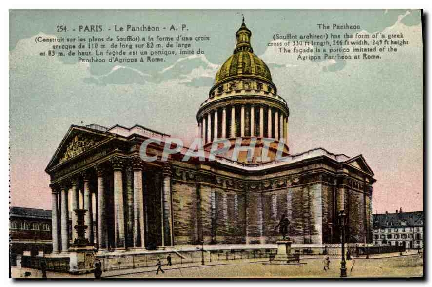 CPA Paris Le Pantheon 