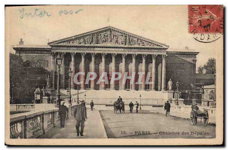 CPA Paris Chambre des Deputes 