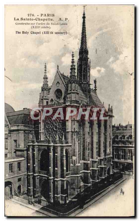 CPA Paris La Sainte Chapelle 