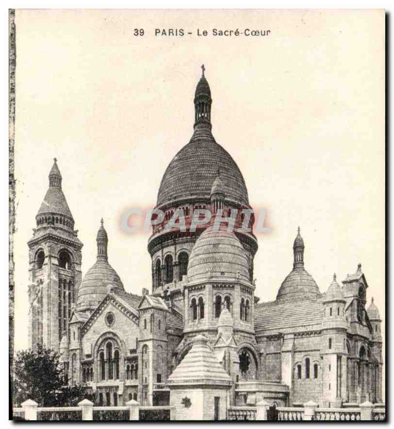 CPA Paris Le Sacre Coeur 
