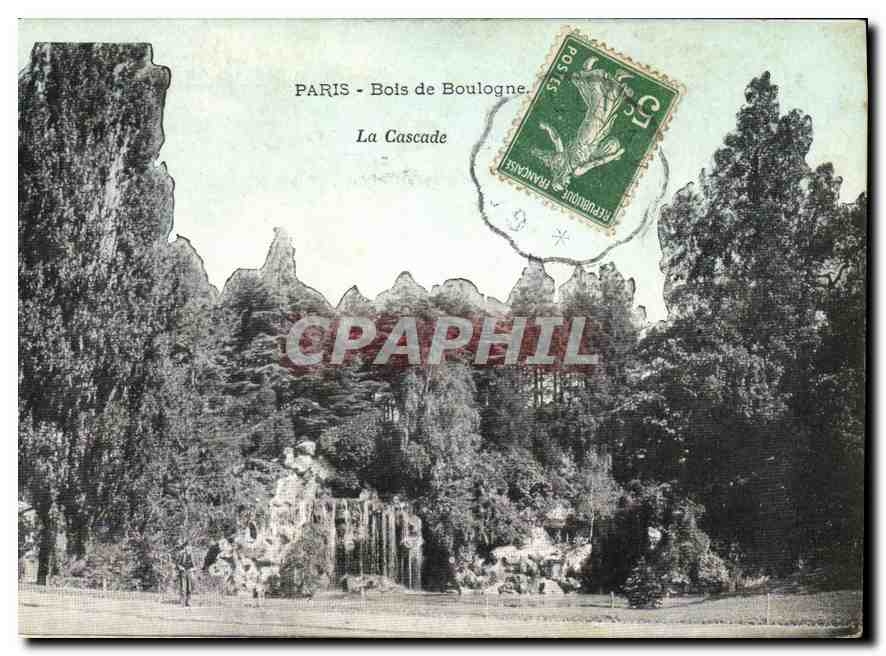 CPA Paris Bois de Boulogne La Cascade