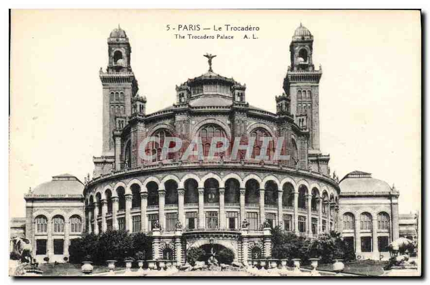 CPA Paris Le Trocadero 