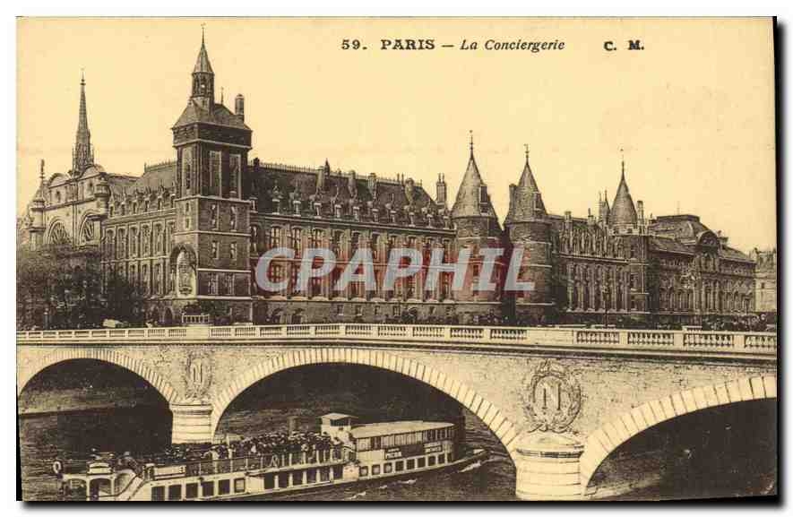 CPA Paris La Conciergerie 