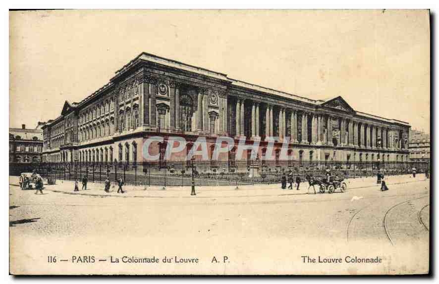 CPA Paris La Colonnade du Louvre 