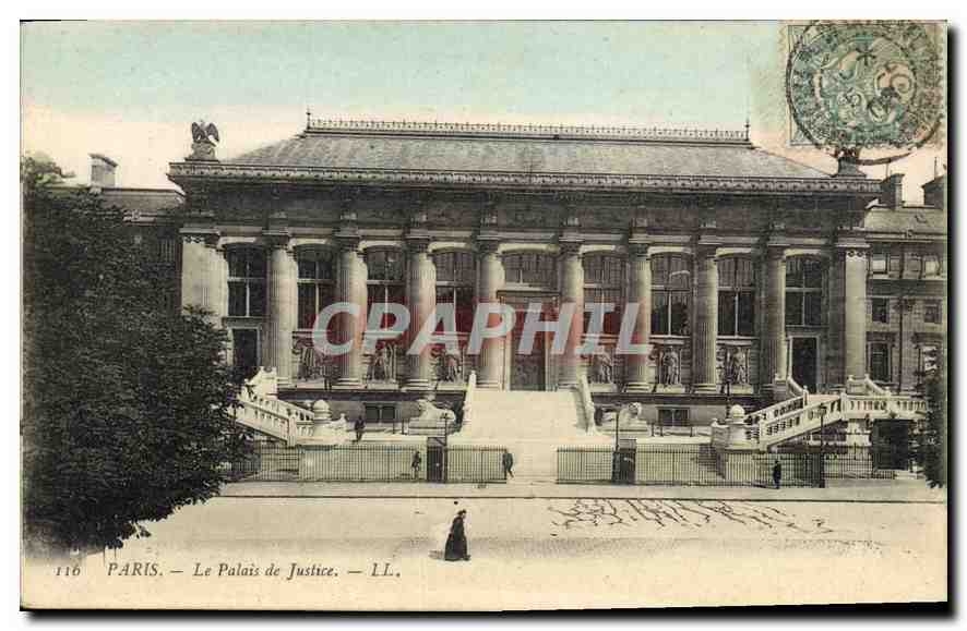 CPA Paris Le Palais de Justice 