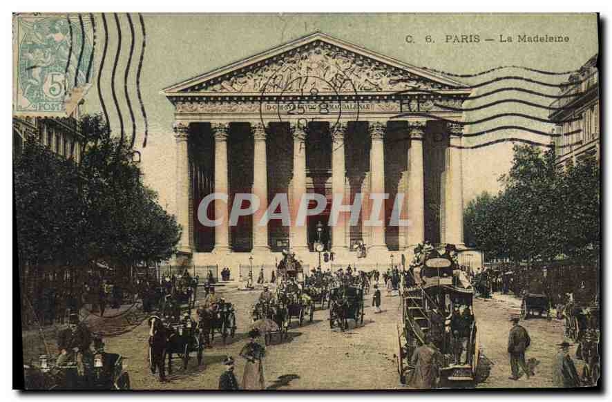 CPA Paris La Madeleine 