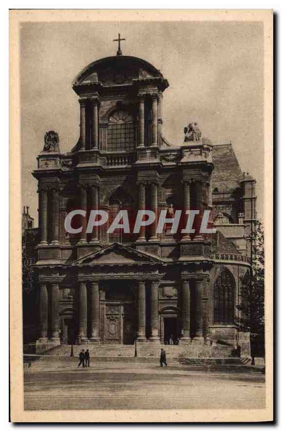 CPA Paris Eglise Saint Gervais 