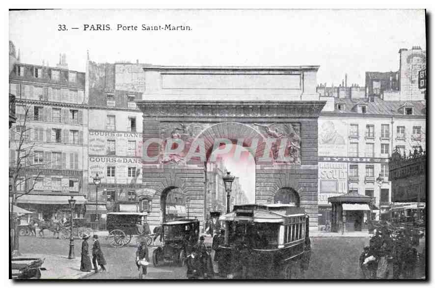 CPA Paris Porte Saint Martin 