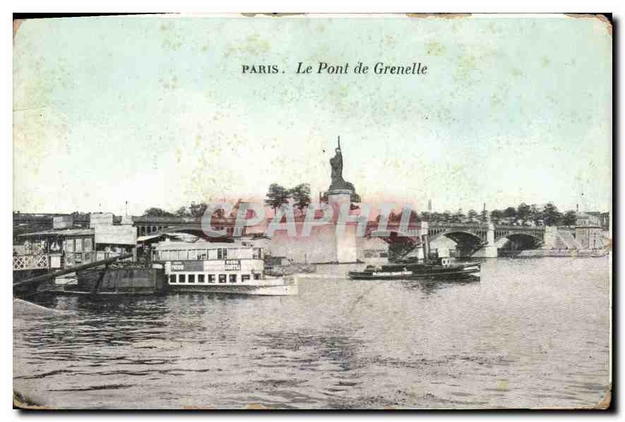 CPA Paris Le Pont de Grenelle 