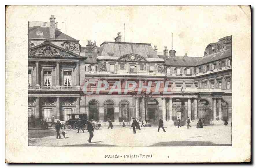 CPA Paris Palais Royal 