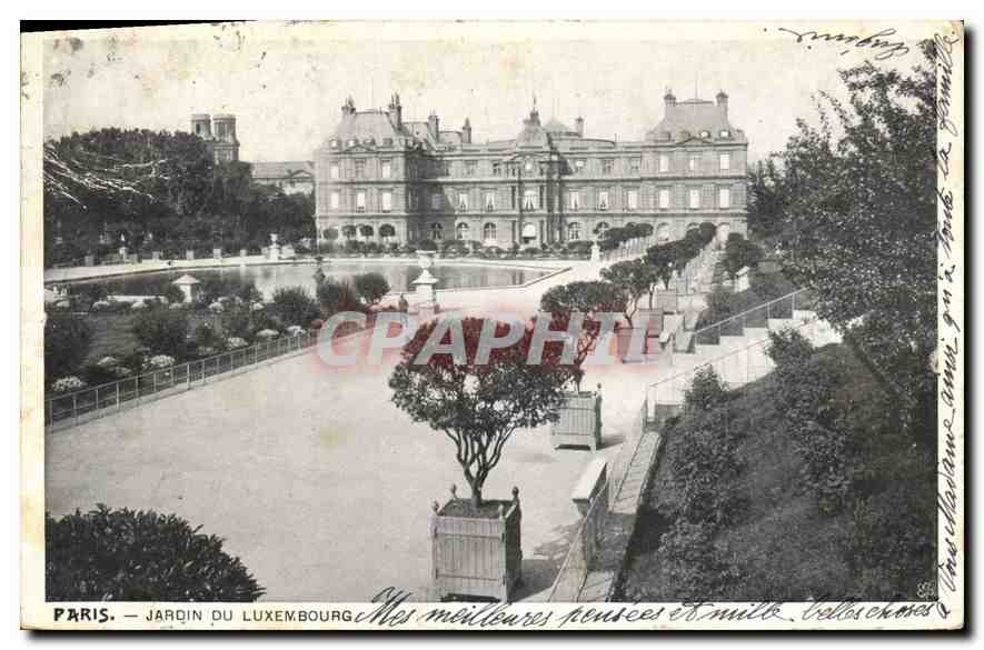 CPA Paris Jardin du Luxembourg 