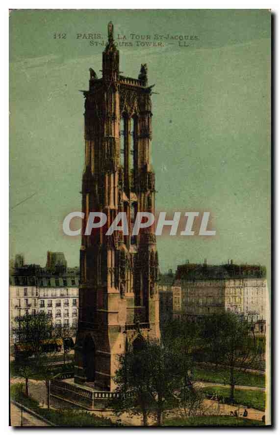 CPA Paris La Tour St Jacques 
