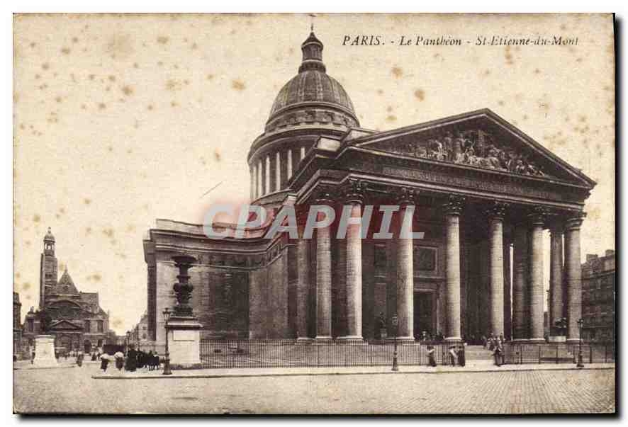 CPA Paris Le Pantheon St Etienne du Mont