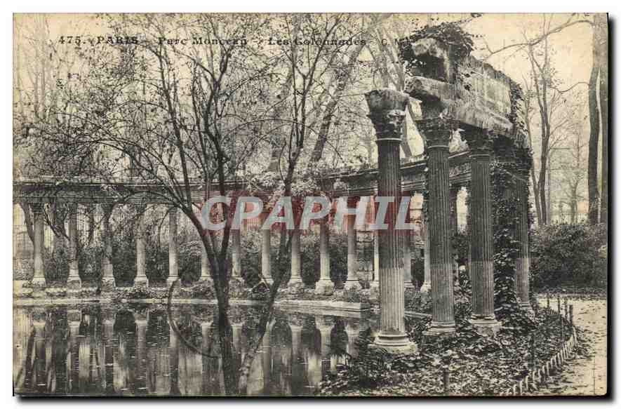 CPA Paris Parc Monceau 