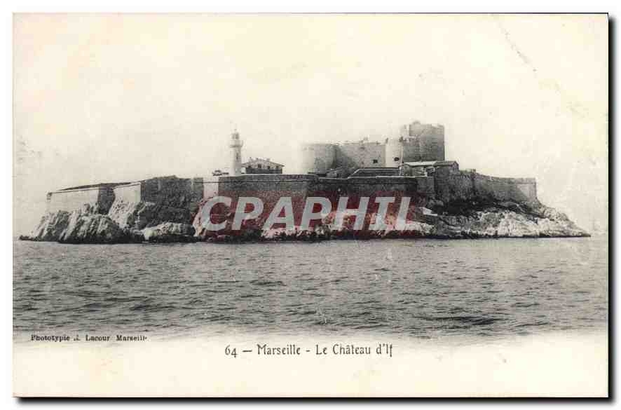 CPA Marseille Le Chateau d'If 